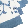 Couleur Nature Place Settings & Linens|Granada Cornflower Tea Towels in Blue, Set of 3