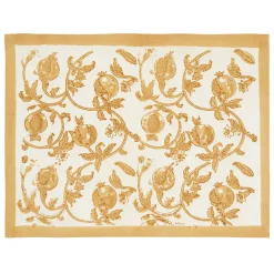 Couleur Nature Place Settings & Linens|Granada Mats in Mustard, Set of 6