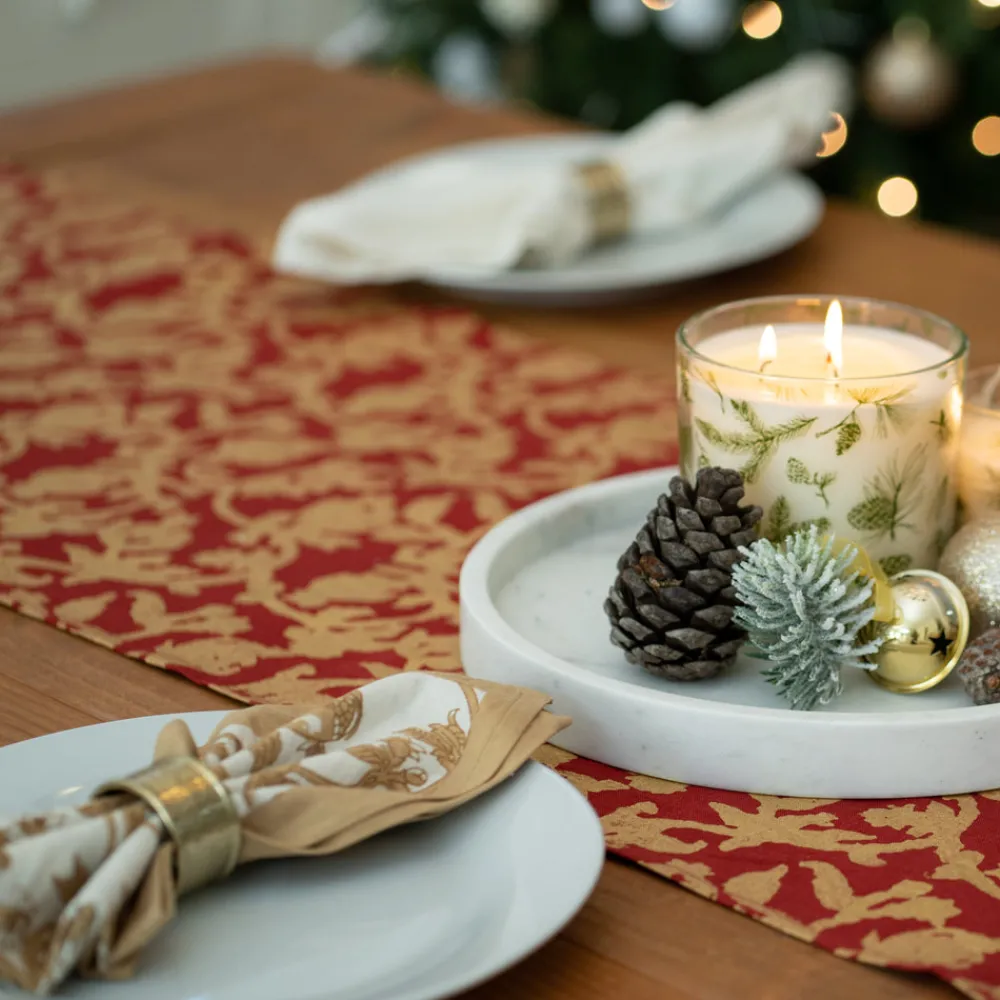 Couleur Nature Place Settings & Linens|Granada Napkins Mustard, Set of 6