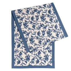 Couleur Nature Place Settings & Linens|Granada Runner Cornflower Blue