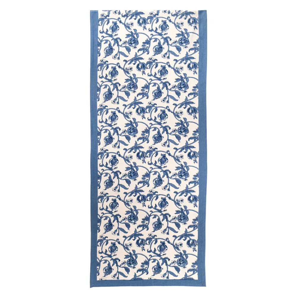 Couleur Nature Place Settings & Linens|Granada Runner Cornflower Blue