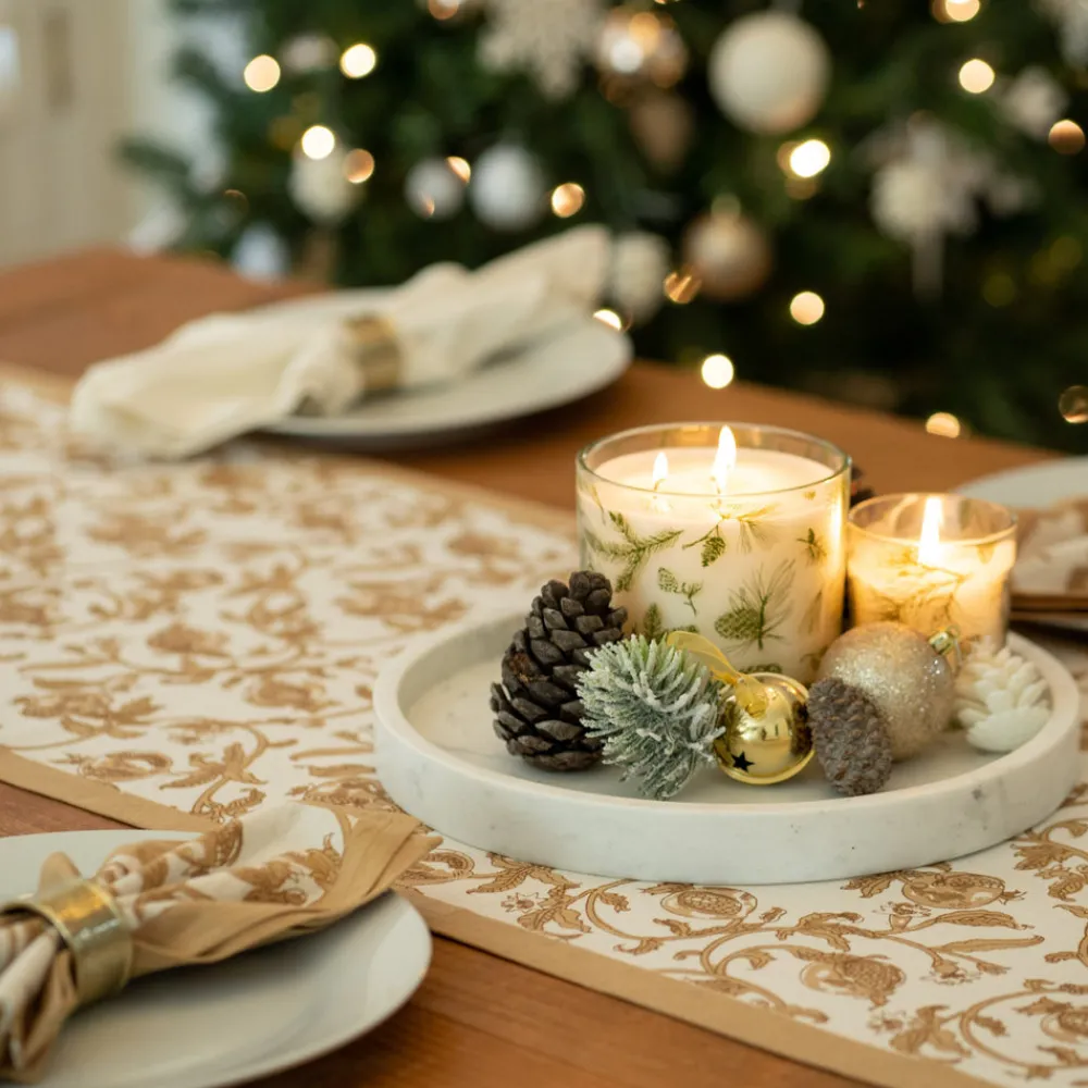 Couleur Nature Place Settings & Linens|Granada Runner Mustard
