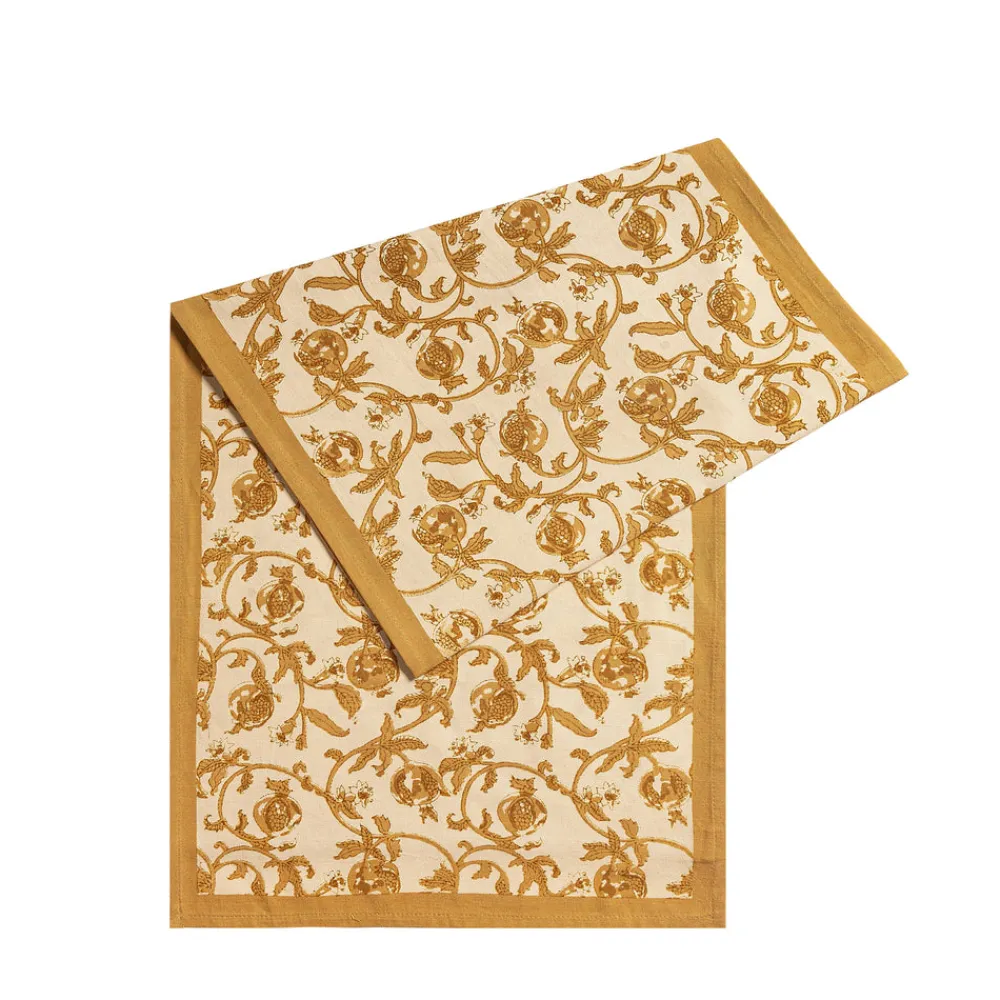 Couleur Nature Place Settings & Linens|Granada Runner Mustard