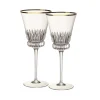 Villeroy & Boch Glassware|Grand Royal Gold Red Wine Pair in Clear & Gold