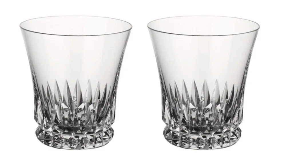 Villeroy & Boch Glassware|Grand Royal Old Fashioned Pair in Clear