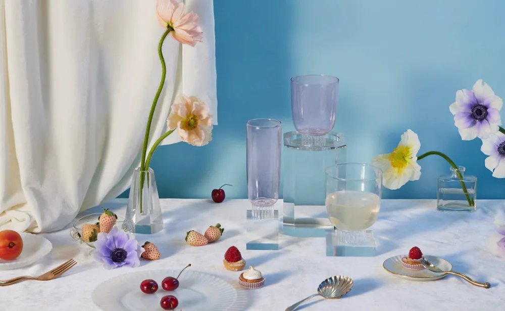 Sprezz Glassware|Grande Romantic Glasses, Set of 4