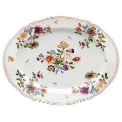 Ginori 1735 Dinnerware|Granduca Coreana Oval Platter