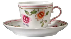 Ginori 1735 Dinnerware|Granduca Coreana Teacup with Saucer