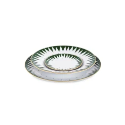 Molecot Dinnerware|Green Punk Bread Plate