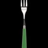 Late Afternoon Flatware|Green Serving Fork