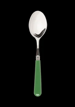 Late Afternoon Flatware|Green Serving Spoon