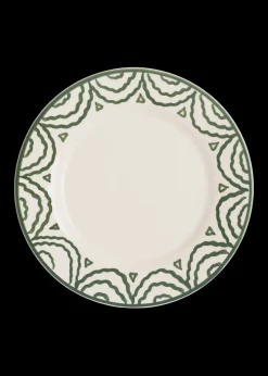 Late Afternoon Dinnerware|Green Tabla Dinner Plate