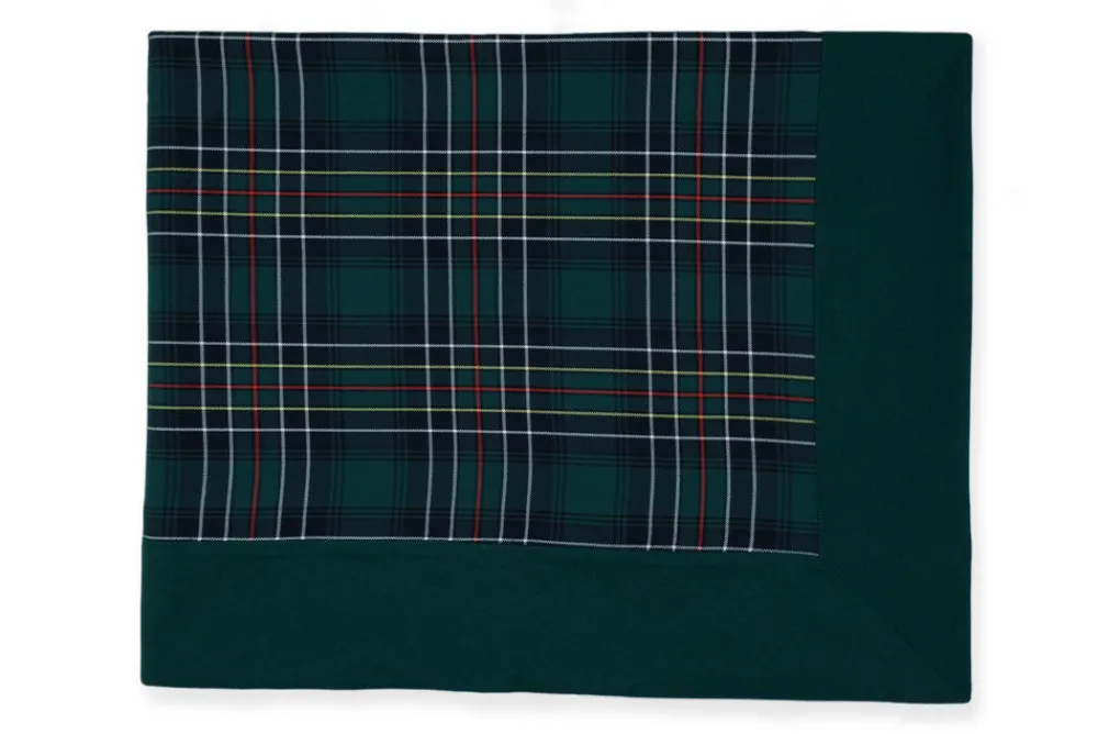 TriChi Design Place Settings & Linens|Green Tartan Tablecloth