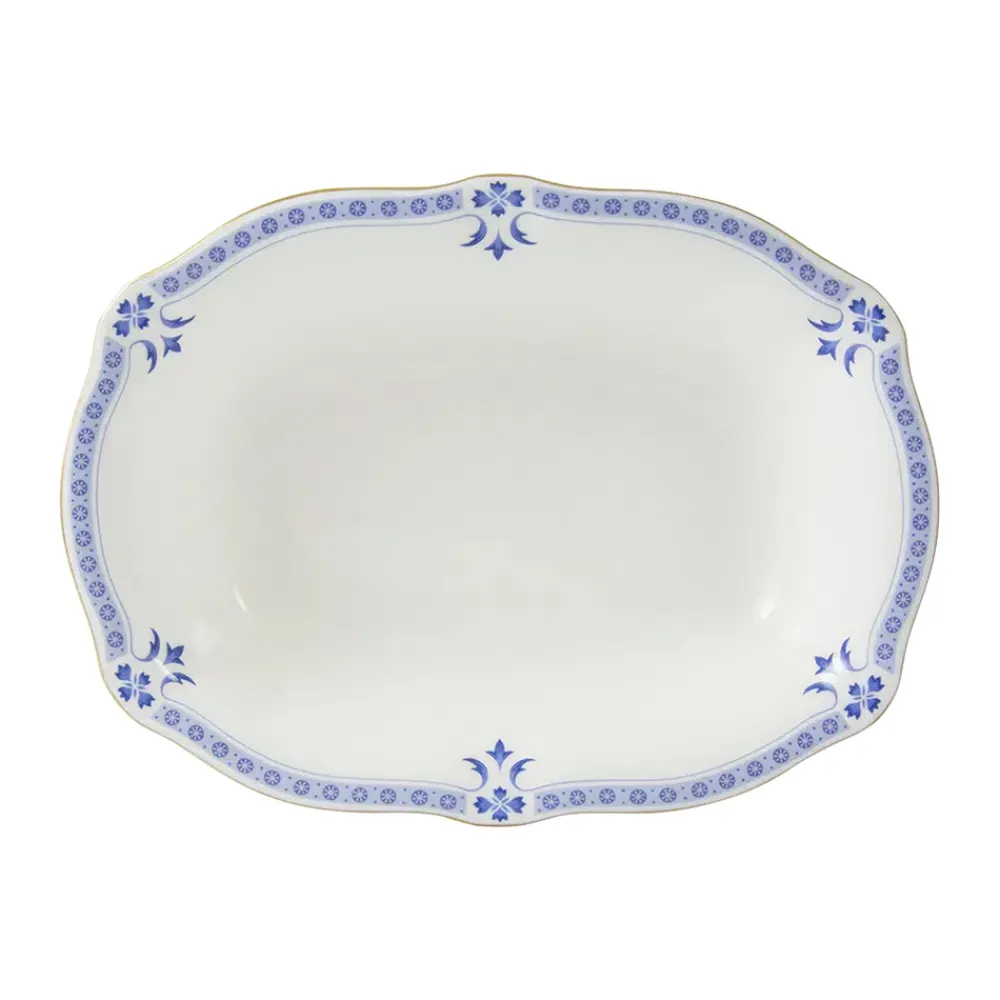 Royal Crown Derby Dinnerware|Grenville Open Vegetable Platter