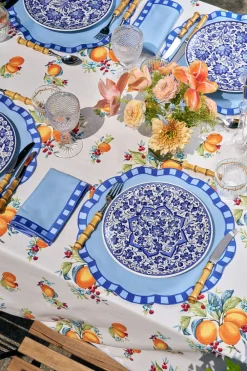 Loulou La Dune Place Settings & Linens|Guardenia Placemat And Napkin Set
