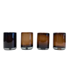 Verve Culture Glassware|Handblown Shooter Glasses, Set of 4
