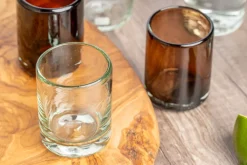 Verve Culture Glassware|Handblown Shooter Glasses, Set of 4