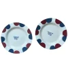 Caitlin Rounds Antiques Dinnerware|Hand-painted “American Dream, Baby” Plates, Set of 2