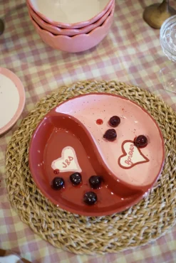 Caitlin Rounds Antiques Dinnerware|Hand-painted Custom Yin-Yang Aperitivo Bowl