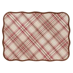 Juliska Place Settings & Linens|Harvest Tartan Placemat