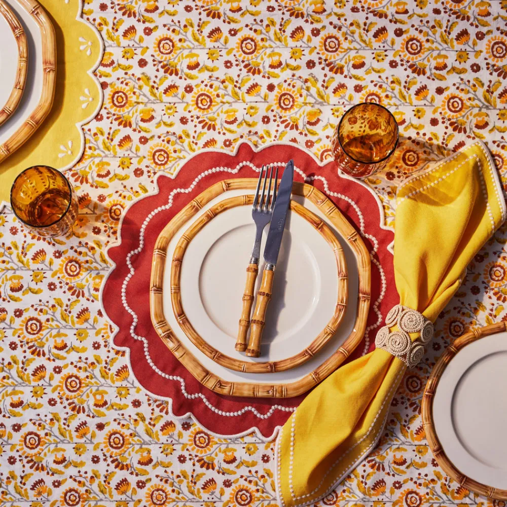 Maison Margaux Place Settings & Linens|Hazel Tablecloth