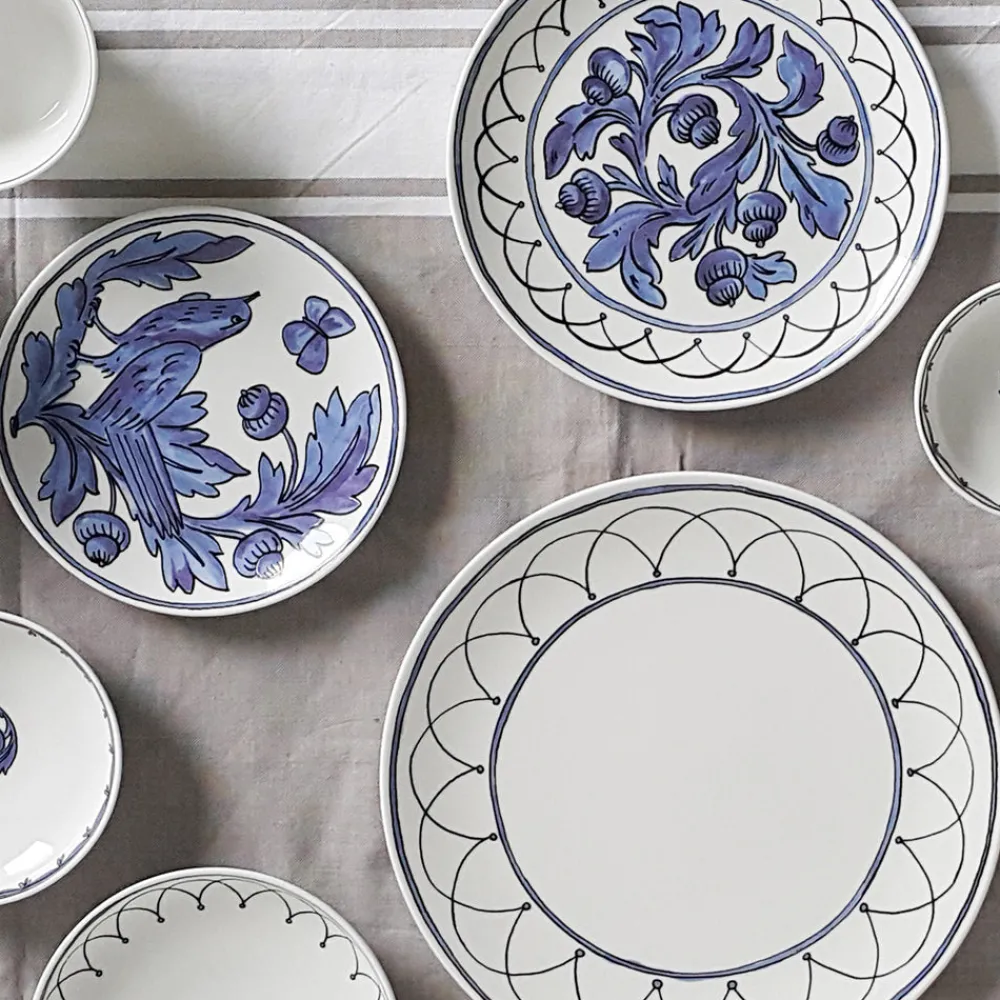 Twig NY Dinnerware|Heritage Blue Bird 8" Plate