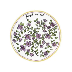 Twig NY Dinnerware|Heritage Forget Me Not 8" Plate