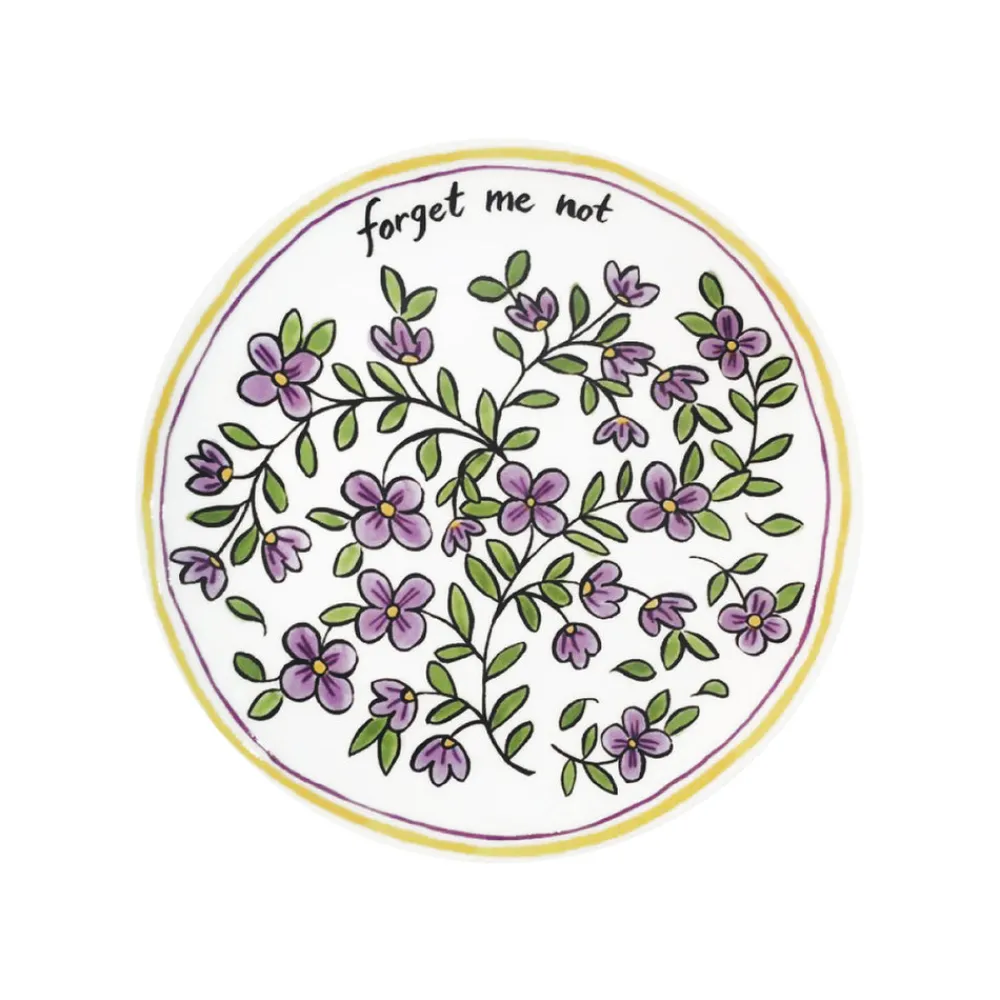 Twig NY Dinnerware|Heritage Forget Me Not 8" Plate