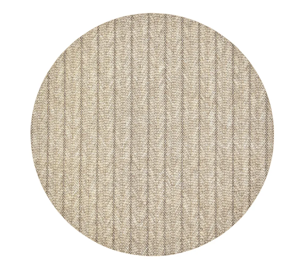 Kim Seybert Place Settings & Linens|Herringbone Placemats in Tan, Set of 4