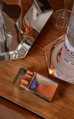 Esencial Hogar Silver|Hexagon Bottle Coaster