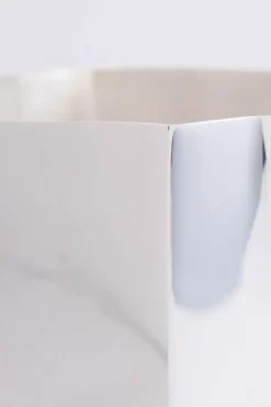 Esencial Hogar Glassware|Hexagon Silver-Plated Pitcher