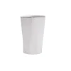 Esencial Hogar Glassware|Hexagon Silver-Plated Tall Tumbler