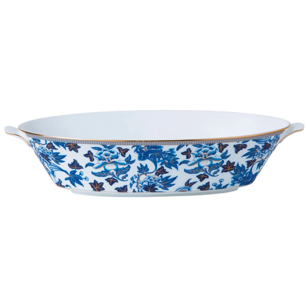 Wedgwood Dinnerware|Hibiscus Oval Serving Bowl 1.3 Liter