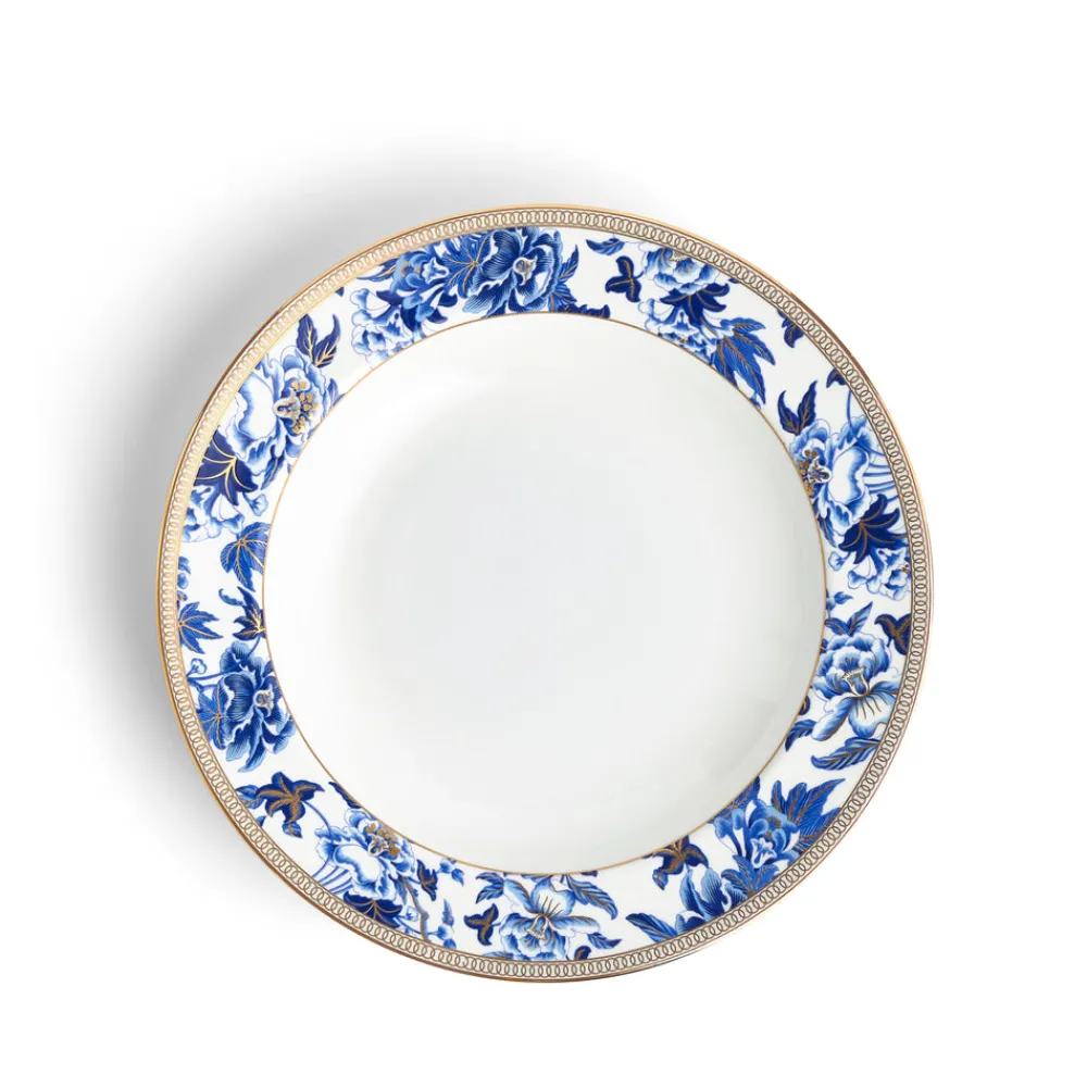 Wedgwood Dinnerware|Hibiscus Rim Soup 9"
