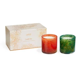LAFCO New York Candles|Holiday Classic Candle Duo
