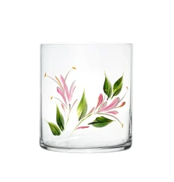 Petra Palumbo Glassware|Honeysuckle Crystal Tumbler