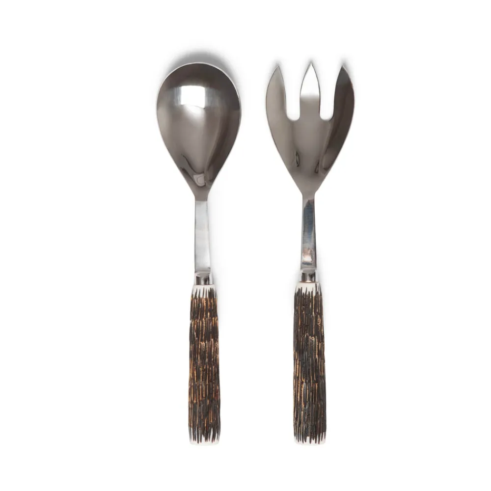 Chefanie Place Settings & Linens|Horn Serving Pieces, Set of 2