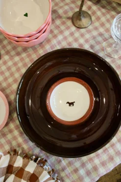 Caitlin Rounds Antiques Dinnerware|Horse Girl Chip and Dip Platter