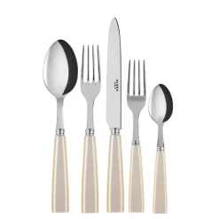 Sabre Flatware|Icone Place Setting in Pearl, Set of 5