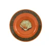 Ginori 1735 Dinnerware|Il Viaggio Di Nettuno Bread Plate in Rock Orange