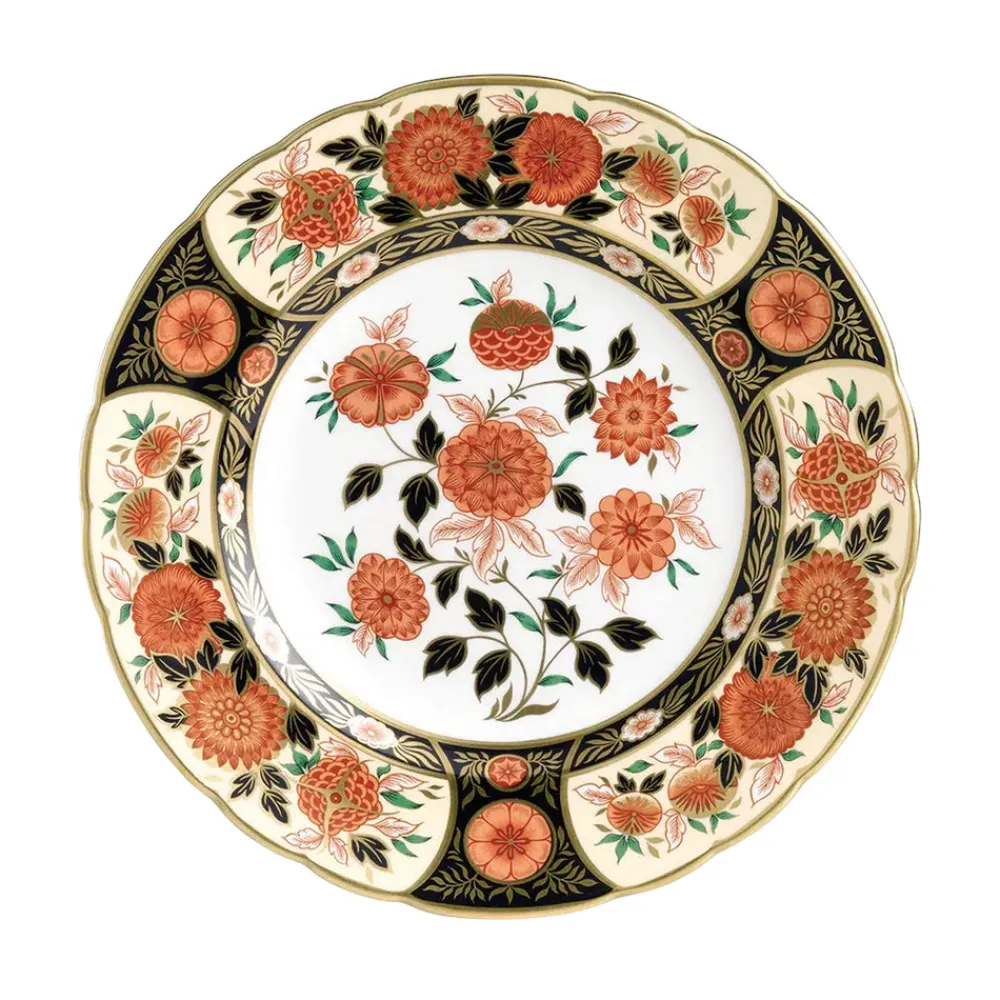 Royal Crown Derby Dinnerware|Imari Accent Collection in Antique Chrysanthemum