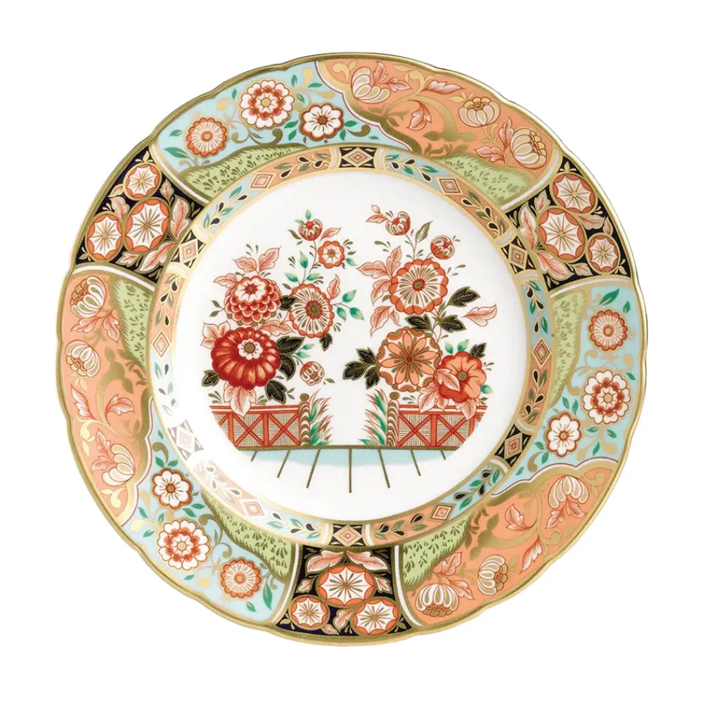 Royal Crown Derby Dinnerware|Imari Accent Collection in Regency Flowers