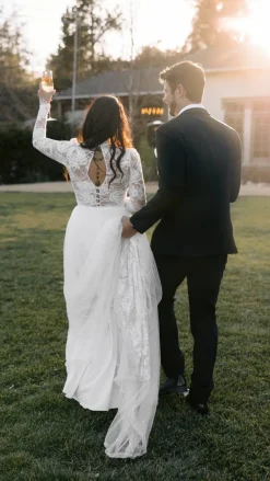 Waterford Glassware|Irish Lace Flute, Set of 2