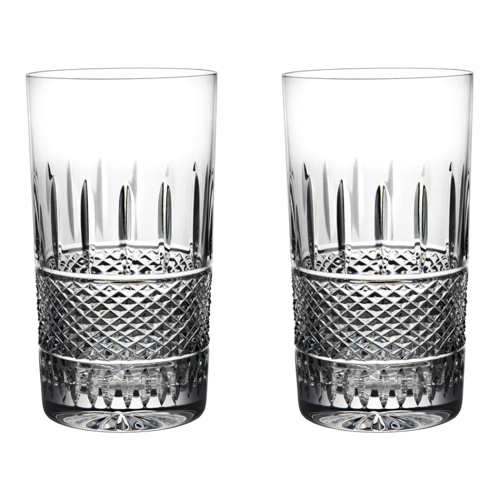 Waterford Glassware|Irish Lace Hiball, Set of 2