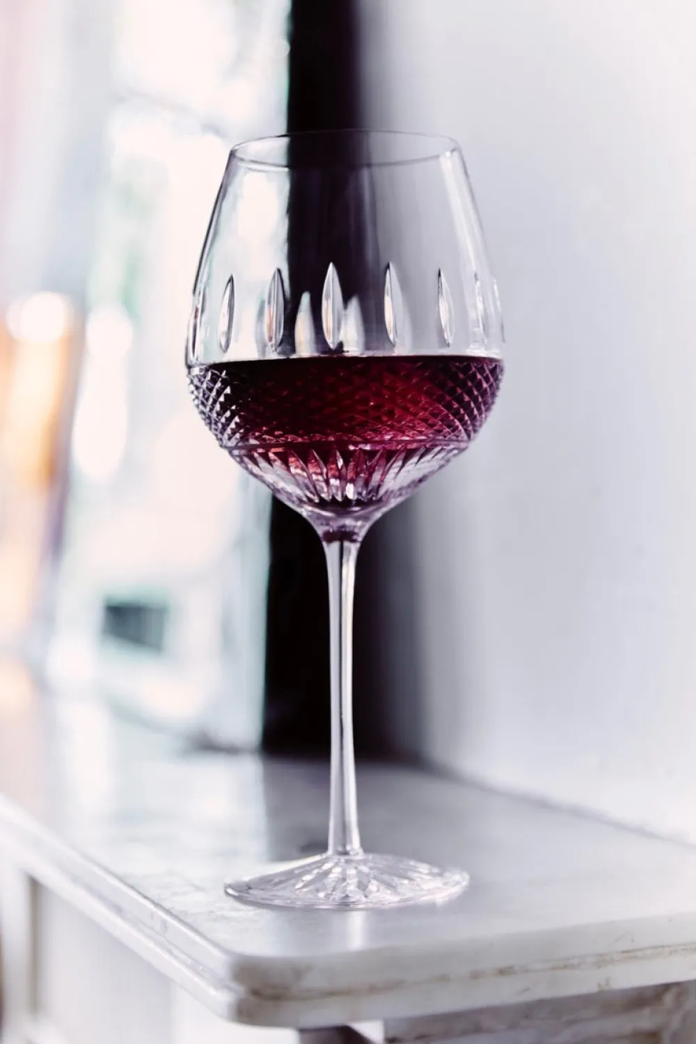 Waterford Glassware|Irish Lace Red Wine, Set of 2