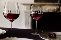 Waterford Glassware|Irish Lace Red Wine, Set of 2