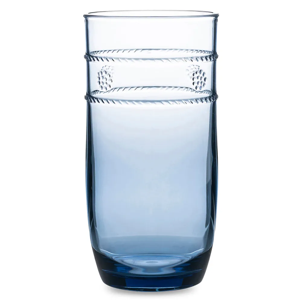 Juliska Glassware|Isabella Acrylic Blue Large Beverage