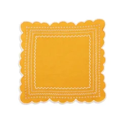 Loulou La Dune Place Settings & Linens|Isabelle Napkin in Mustard