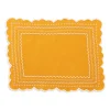 Loulou La Dune Place Settings & Linens|Isabelle Placemat in Mustard