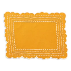 Loulou La Dune Place Settings & Linens|Isabelle Placemat in Mustard